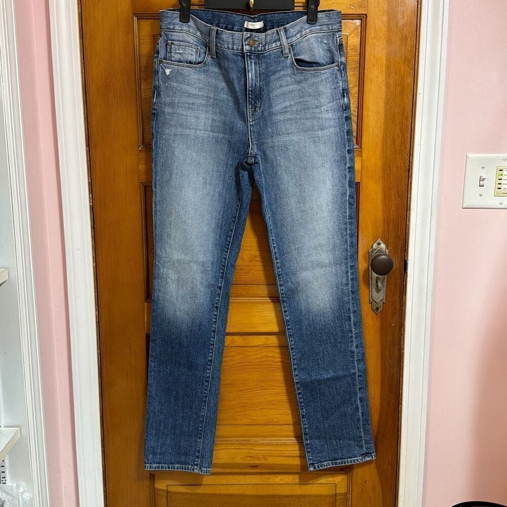 Fidelity Denim Jeans Oh Boy! Slim Fit Light Austin Wash Women’s US 30